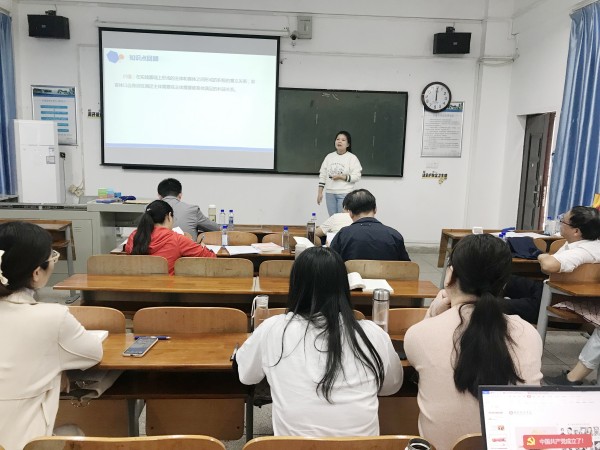 beat365英国官网举行学习宣传贯彻党的二十大精神青年教师教学竞赛(图2)
